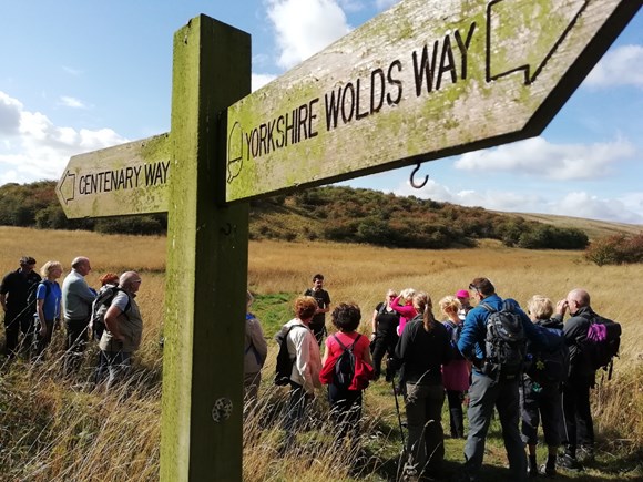 Right of Way Improvement Plan consultation survey now live: Yorkshire Wolds Walking and Outdoor Festival 2019 photo #1