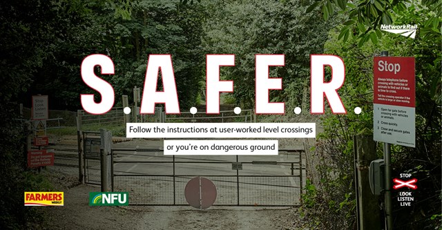 New level crossing campaign to keep farmers S.A.F.E.R this harvest season: Level Crossing User Worked Crossings
