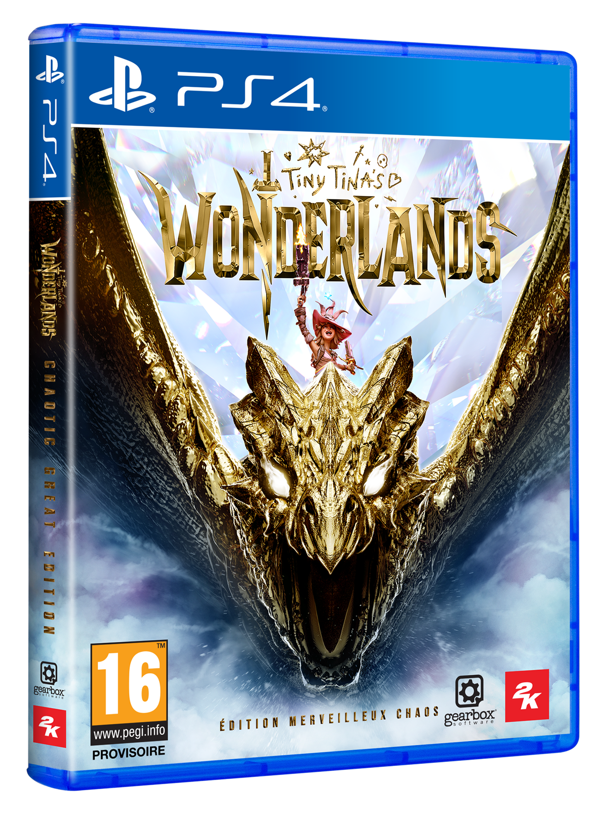 2K TINY TINA'S WONDERLANDS Edition Merveilleux Chaos PS4 (3D)