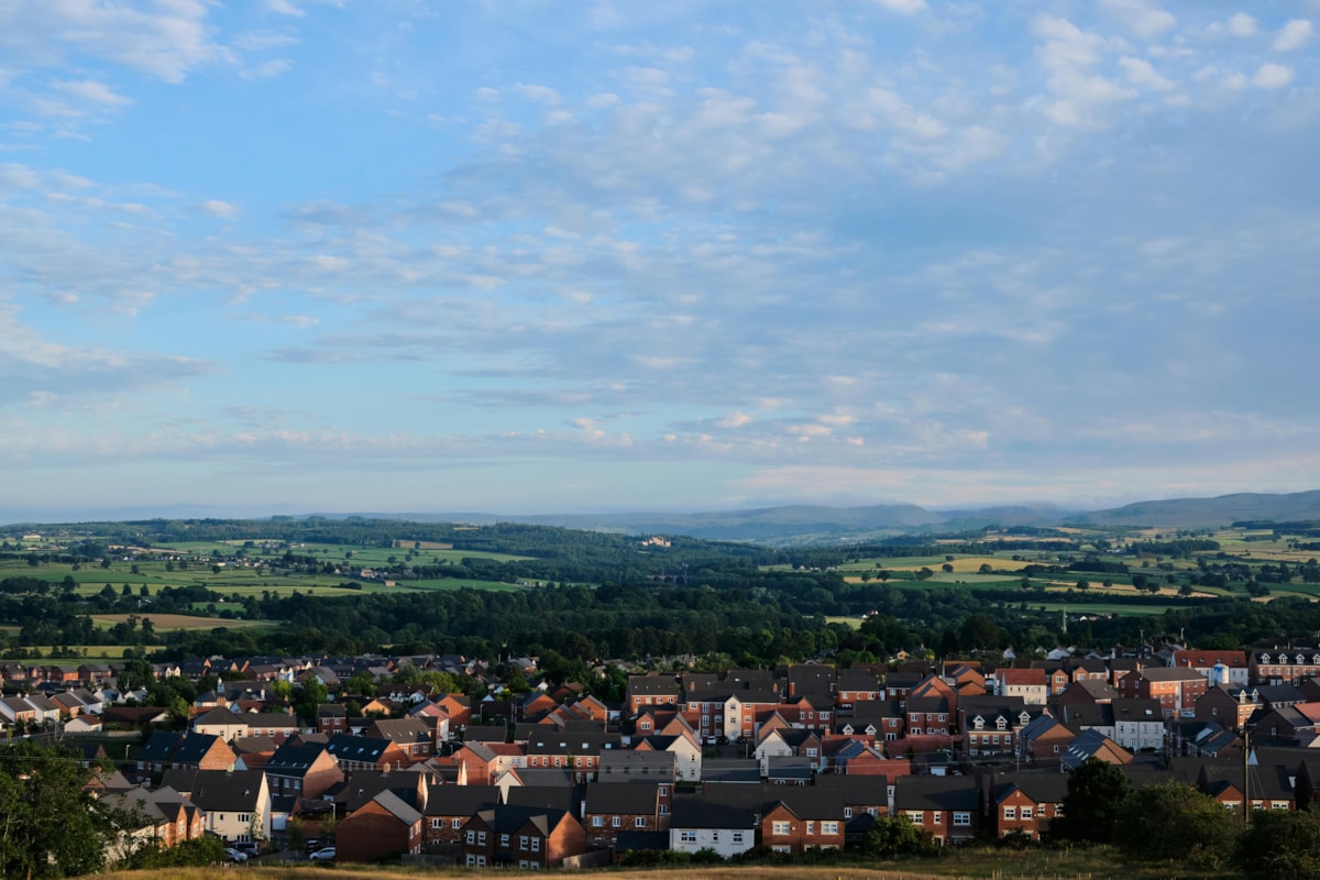 suburban UK street