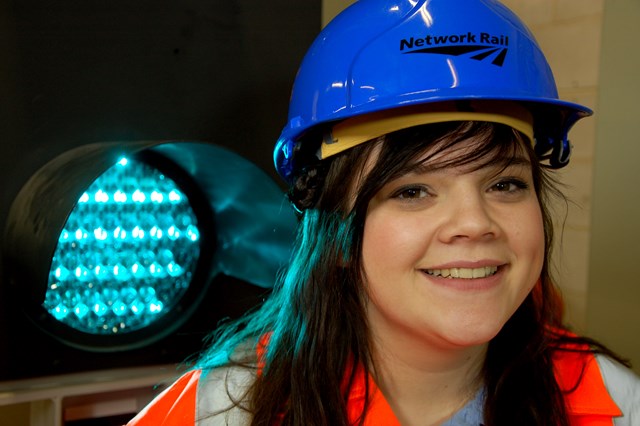 Carla Jennett - Network Rail apprentice: Carla Jennett - Network Rail apprentice