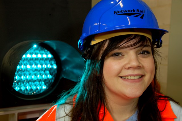 FACEBOOK TO ATTRACT MORE APPRENTICES TO NETWORK RAIL: Carla Jennett - Network Rail apprentice