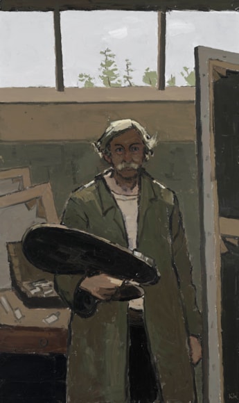 Kyffin Williams Self Portrait 1997