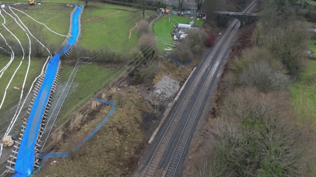 Passengers warned of railway closure in Cumbria for Storm Bert flooding recovery: Storm Bert flooding recovery