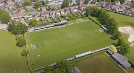 1 – Bourne Town FC – Aerial GV