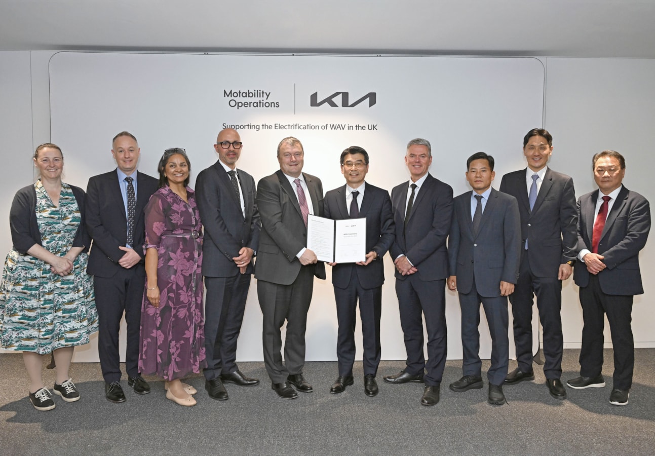Motability Operations and Kia MoU Ceremony 2