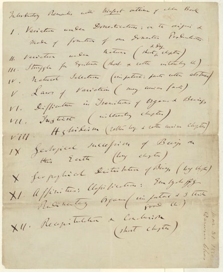 Image 11.  Letter from Charles Darwin to John Murray, 31 March 1859, John Murray Archive, MS.42153 ff.13 v.
