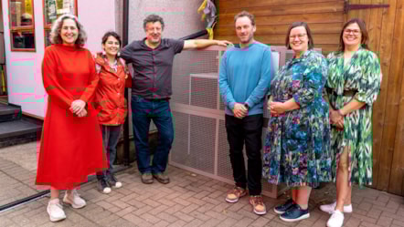 Laburnum Boat Club got fitted with a heat pump