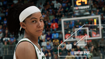NBA 2K22 - Courtside Report Header - The W