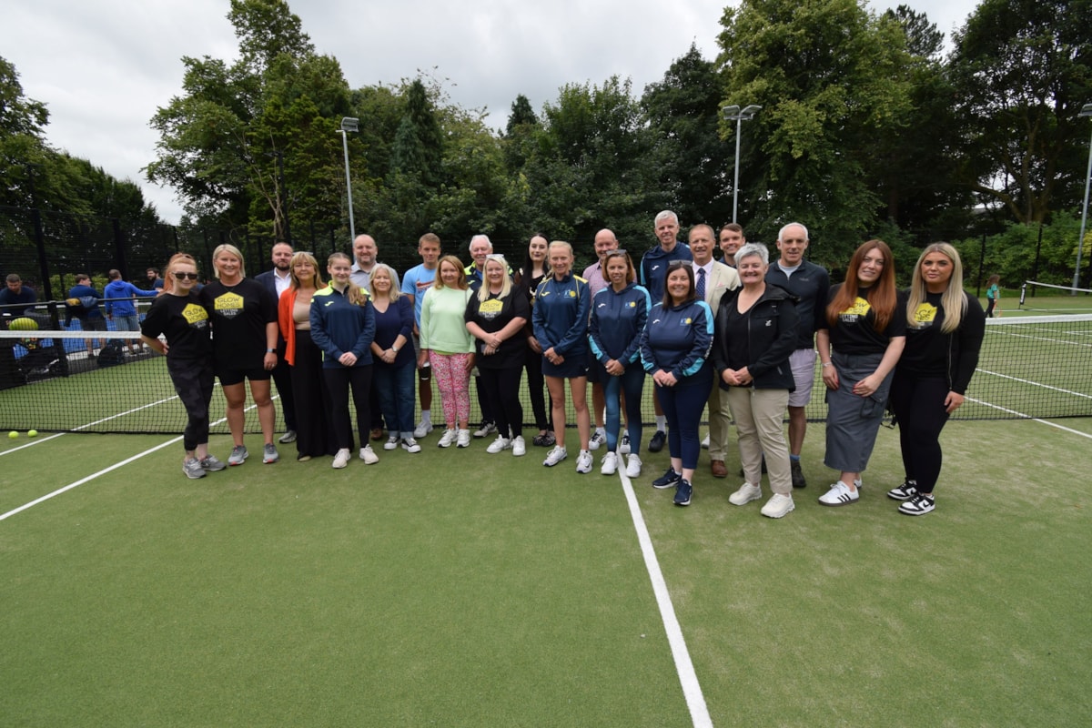 New Kilmarnock tennis facilities 8.8.24