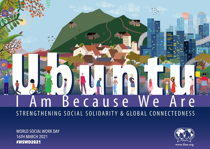 World Social Work Day 2021 (image): World Social Work Day 2021 Ubuntu logo