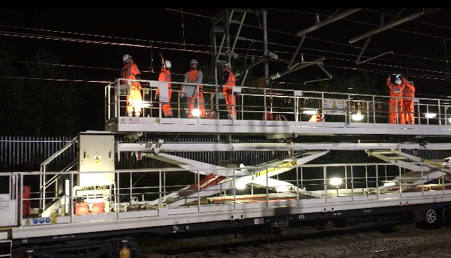 Next three Saturdays: buses replace trains between Wigan and Manchester as engineers upgrade the railway: GNRP Wigan to Manchester weekend closures overhead electrical work
