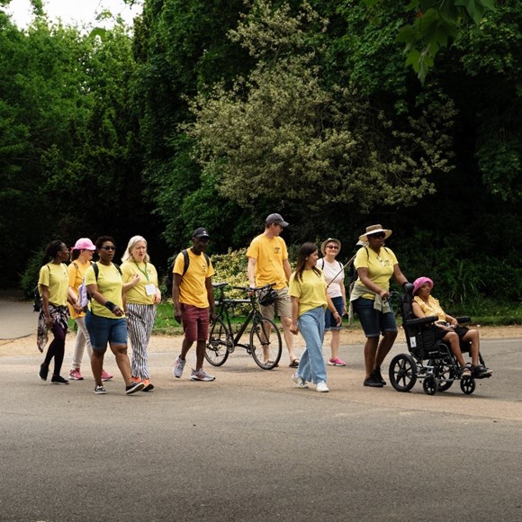 Grant applications open for community groups to further boost walking and cycling levels among Londoners of all backgrounds: TfL Image - L'Arche London