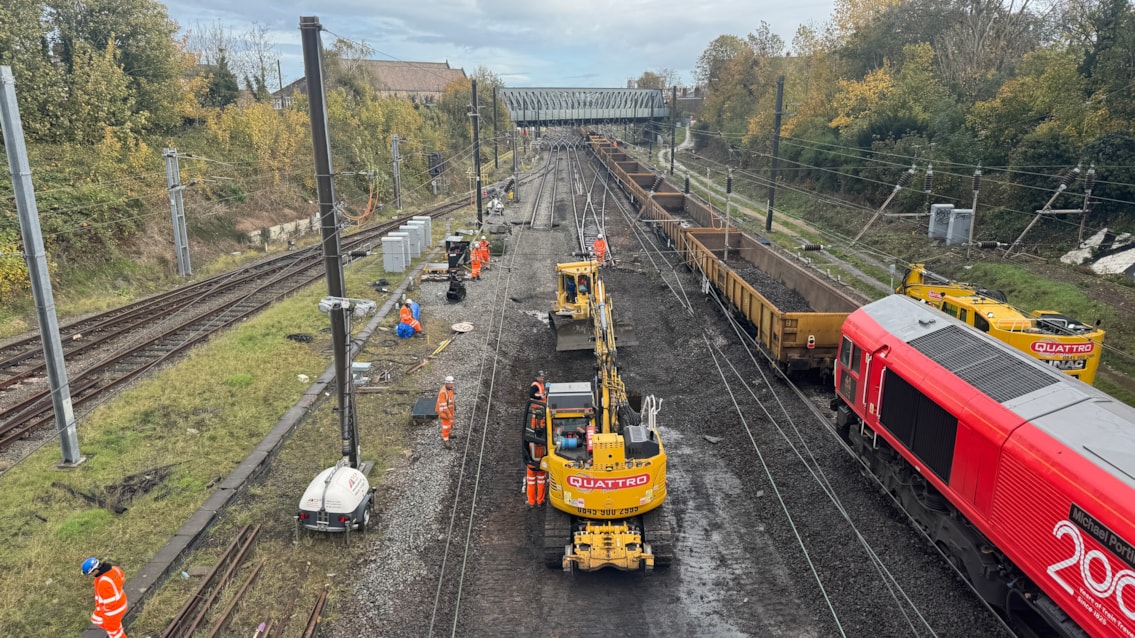 Track renewal in York