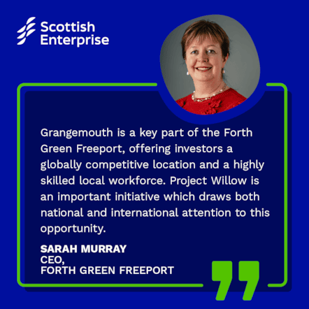 Sarah Murray CEO Forth Green Freeport