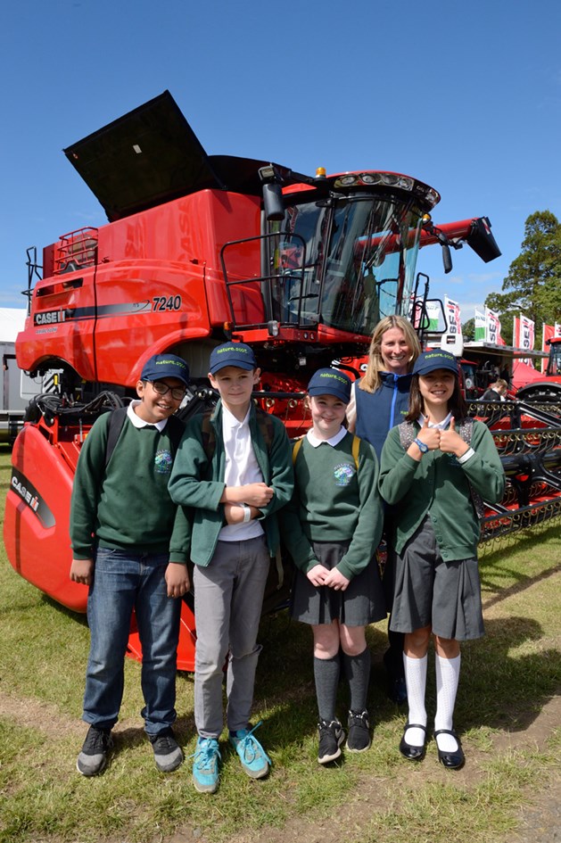 Glasgow primary school wins prize in national nature camera trap competition: Hillhead Students with Francesca-2