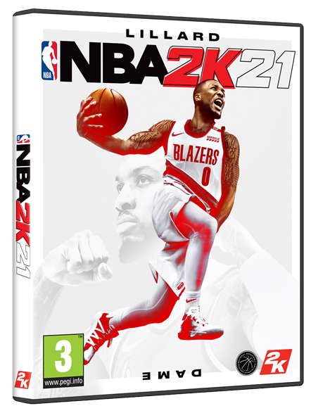 NBA 2K21 Packaging Damian Lillard agnostic Consoles actuelles (3D)