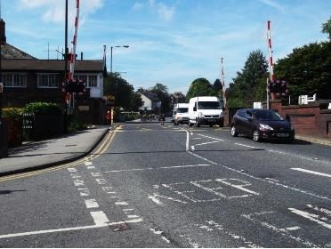 Starbeck level crossing