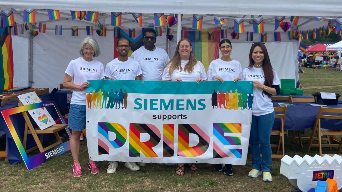 Siemens Mobility Celebrates Pride Across the UK, Embracing Diversity and Belonging: Pride hero image