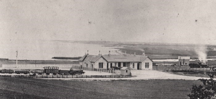 Tain Railway Station c.1864