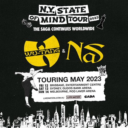 Wu-Tang Clan & Nas - AU TOUR - 1080x1080