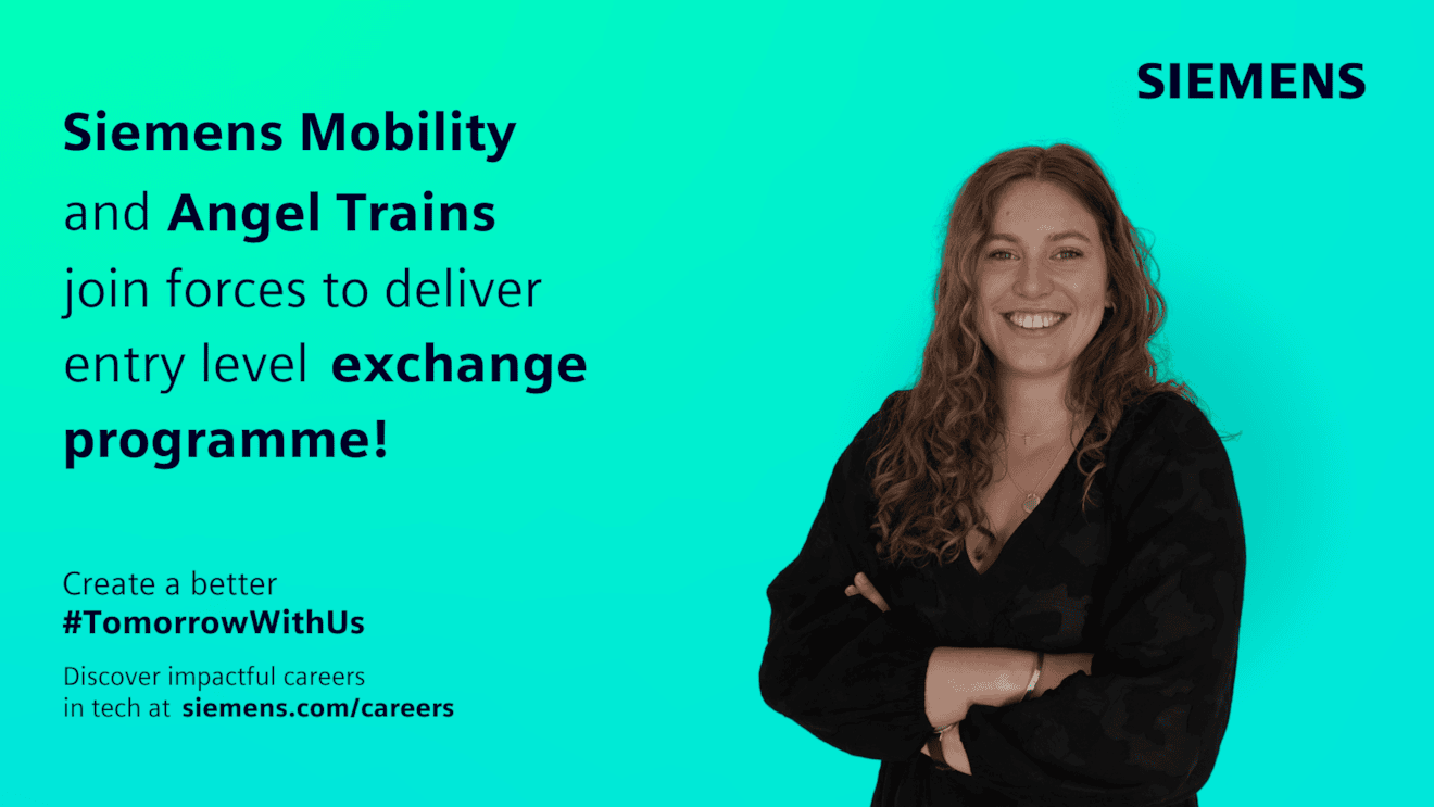 Siemens Mobility and Angel Trains join forces to deliver entry level talent exchange programme.: Graduate Exchange