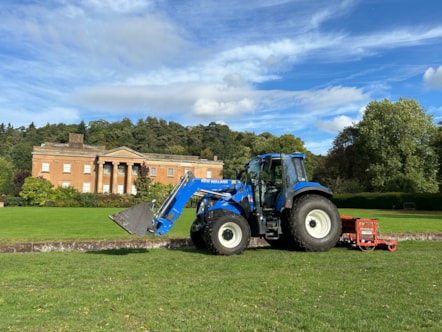 Ground being prepared at Himley Hall and Park