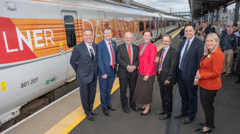 Celebrations as Darlington’s New Multi-Million Pound Station Prepares To Welcome First Customers