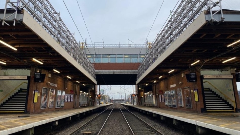 Strong progress on £4.5m upgrade at Stevenage station: Stevenage upgrade 5