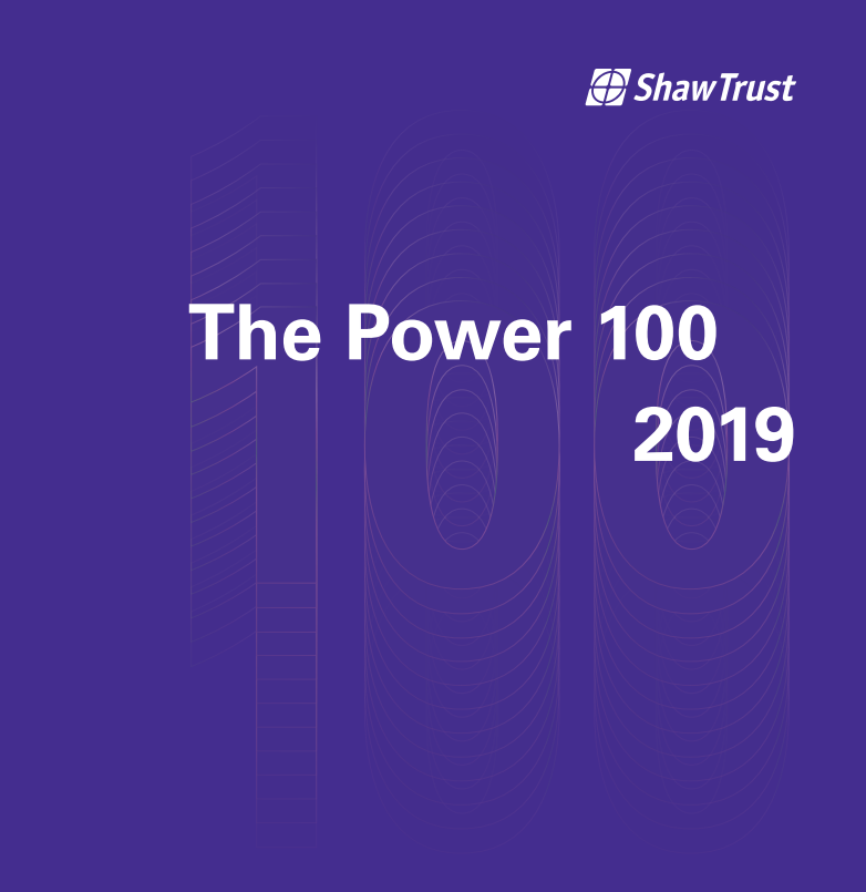 Shaw Trust Power 100 2019 logo