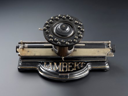 Lambert typewriter c. 1900-1904 (2)