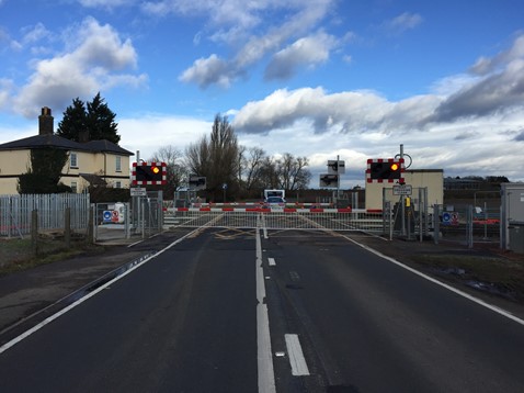 Chettisham level crossing 4