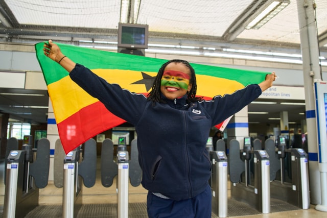 TfL Image - Transport staff from World Cup competing nations gather at Wembley Park Tube station ahead of a busy summer of late night travel (9)