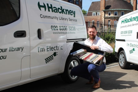 Cllr Burke launching new vans