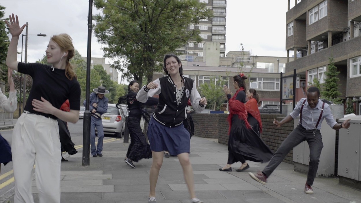 Dance (All Night): Victoria Gardens outside Leeds Art Gallery will be the setting for Melanie Manchot’s Dance (All Night) this April, which has already seen performances take place in major cities across Europe. Image credit Melanie Manchot.