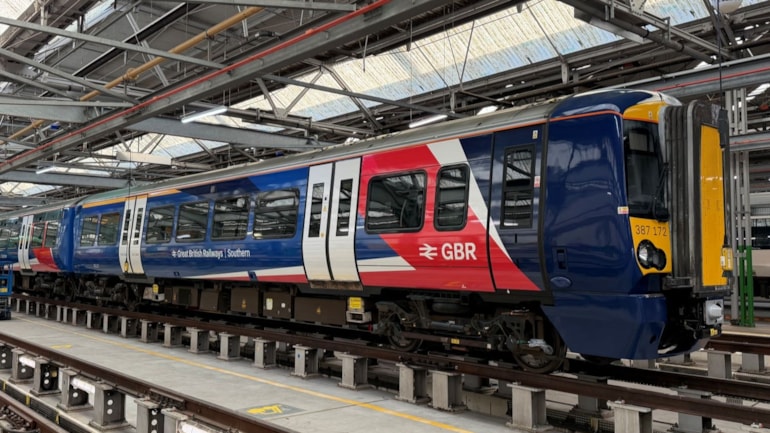 Full steam ahead for Great British Railways as first branded train unveiled