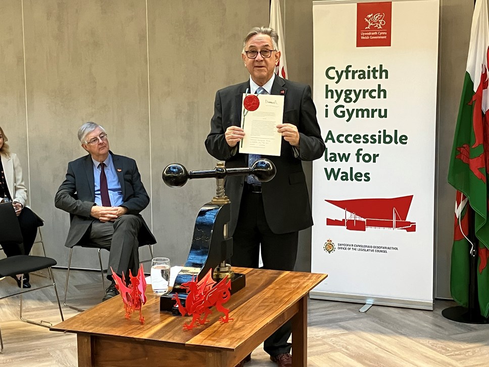 Historic Environment Bill sealing ceremony CG 1