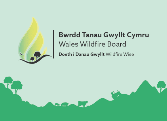 The Wales Wildfire Board are encouraging you to be #WildfireWise this spring and summer.: #WildfireWise 2026
