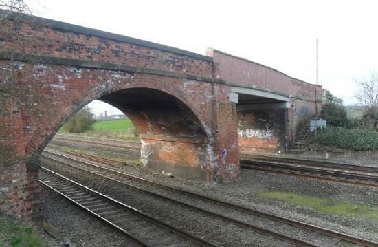 Bowleys bridge is one of three which will be worked on as part of the Midland Main Line upgrade