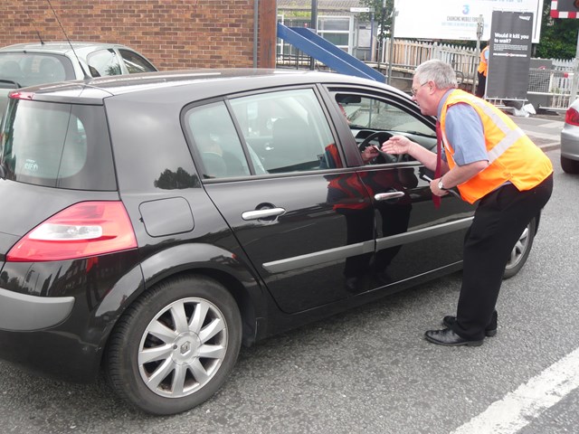 Brian Simpson MEP at Navigation Road LC