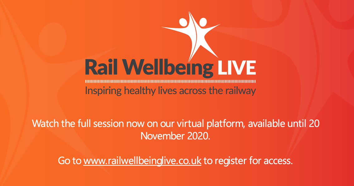 Rail Wellbeing Live After Event Sign Up