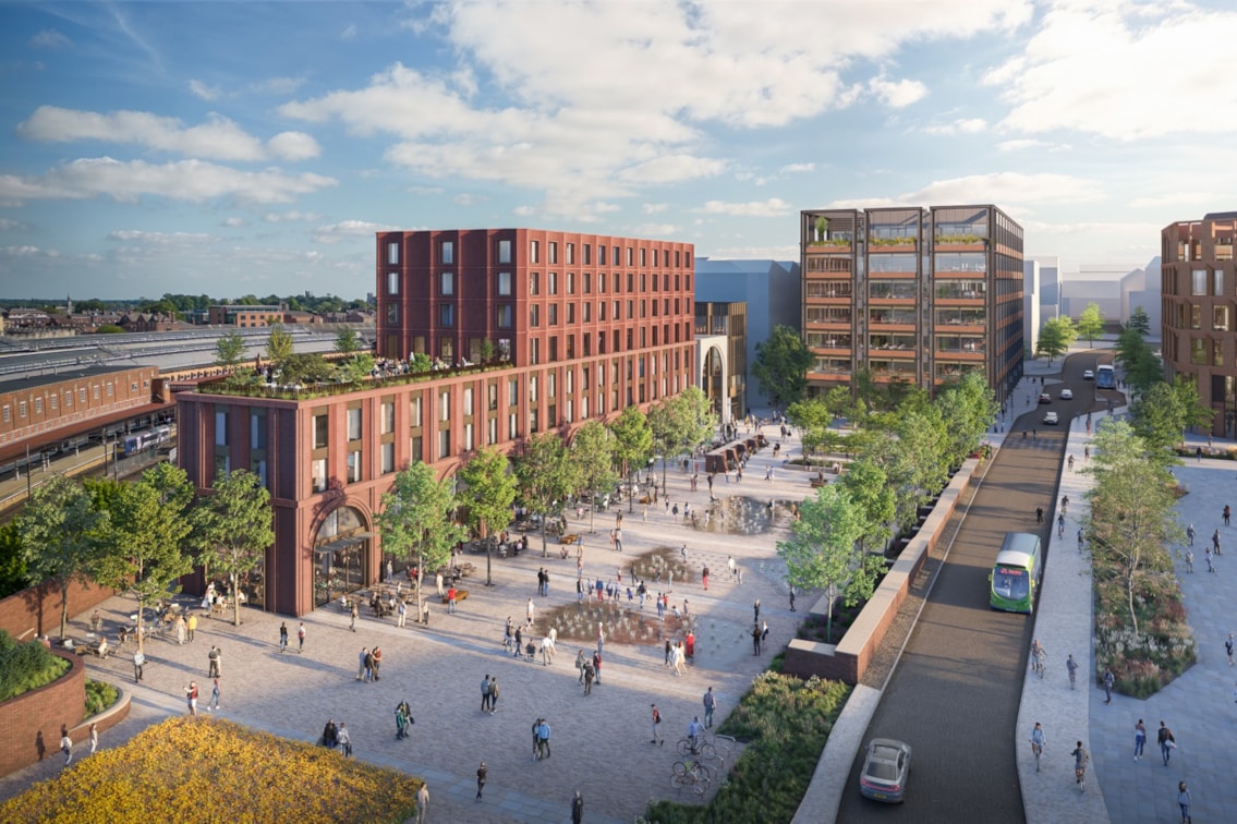 Great news for York and the North: Planning approved to deliver new city quarter: York Central (Coal Drops Square) (Large)
