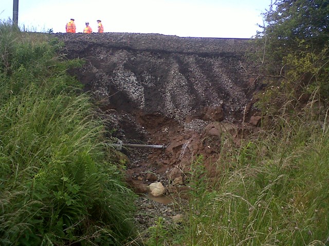 Scremerston landslide