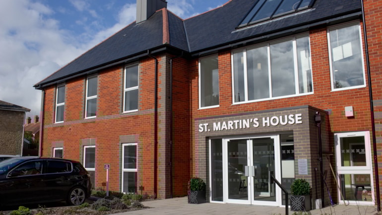 St Martin’s House in Gillingham welcomes under 55s