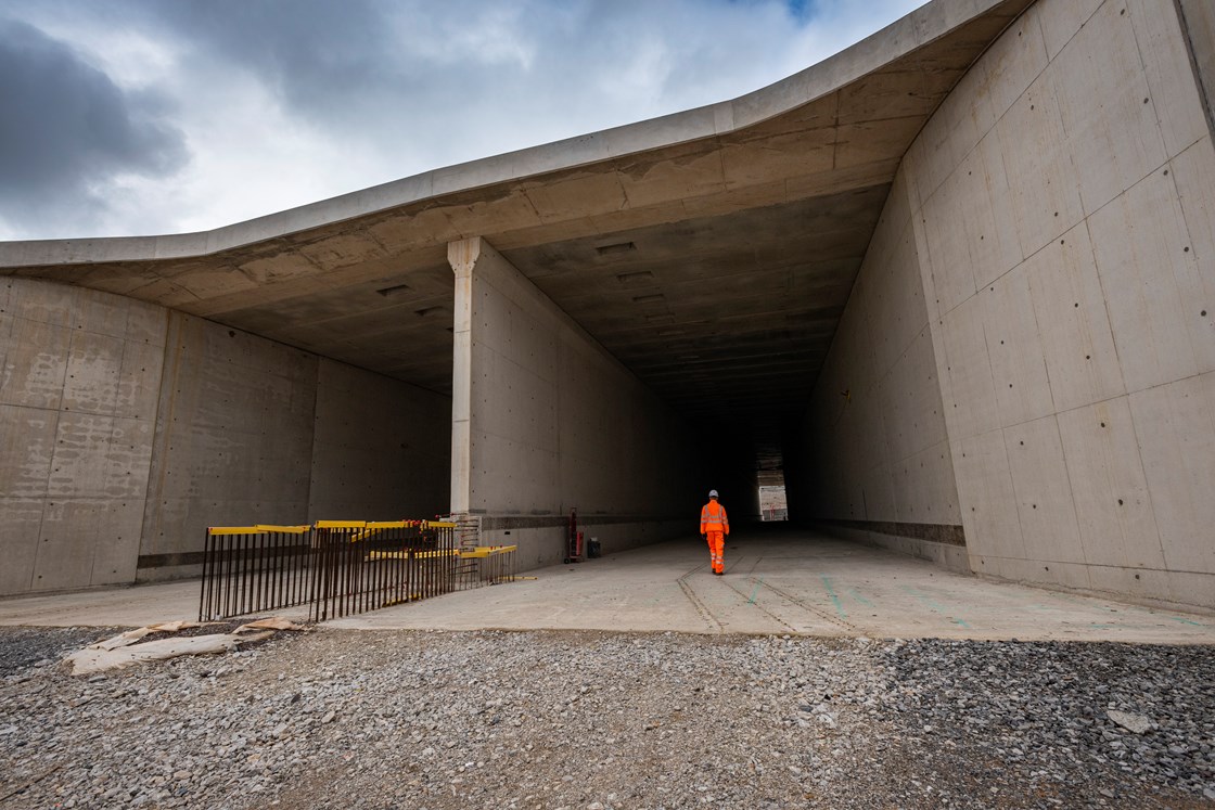 Burton Green green tunnel - south portal