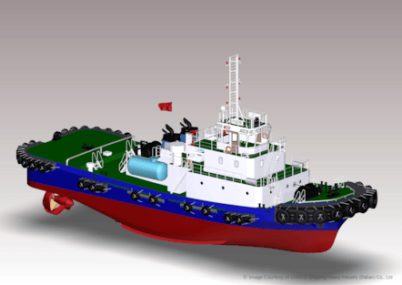 Image Courtesy of COSCO Shipping Heavy Industry Dalian Co Ltd