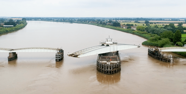 Major refurbishment gets in ‘full swing’ at Goole Swing Bridge: Goole Swing Bridge