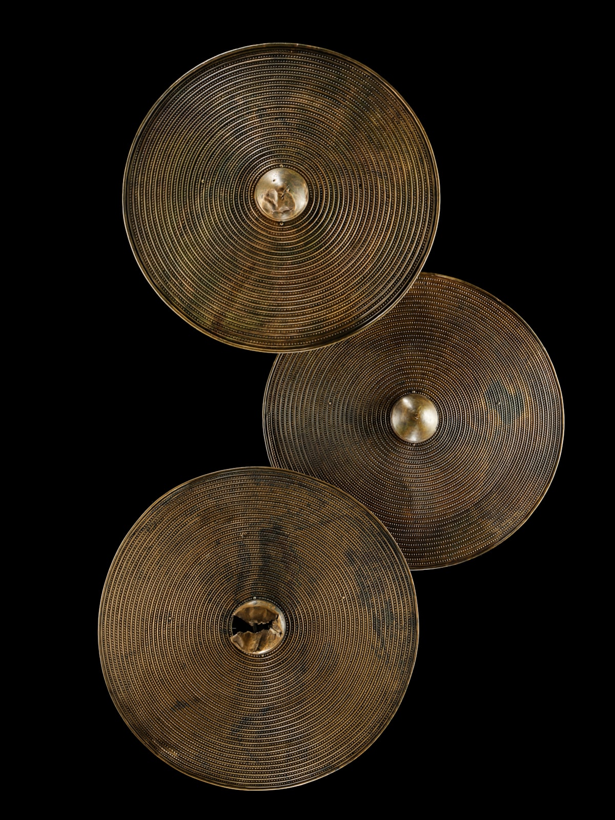 Bronze Age shields. Image © National Museums Scotland (1)