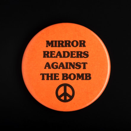 Protest badge, c.1980s Photo © National Museums Scotland (2)