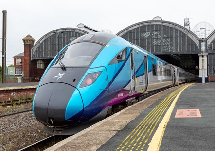 Class 802 at Darlington Station